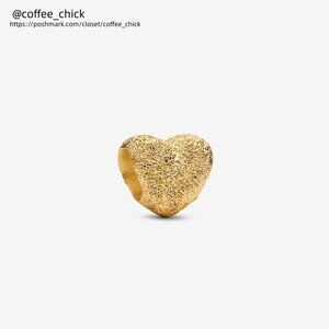 Pandora Textured Heart Mini Charm|Pendant